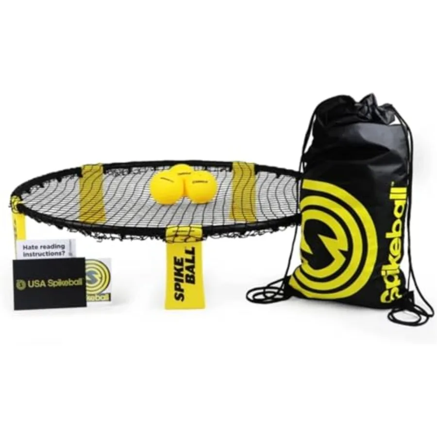 3 Ball Original Roundnet Game Set - Includes 3 Balls, net and Bag
3 Ball Original Roundnet Game Set - Includes 3 Balls, net and Bag