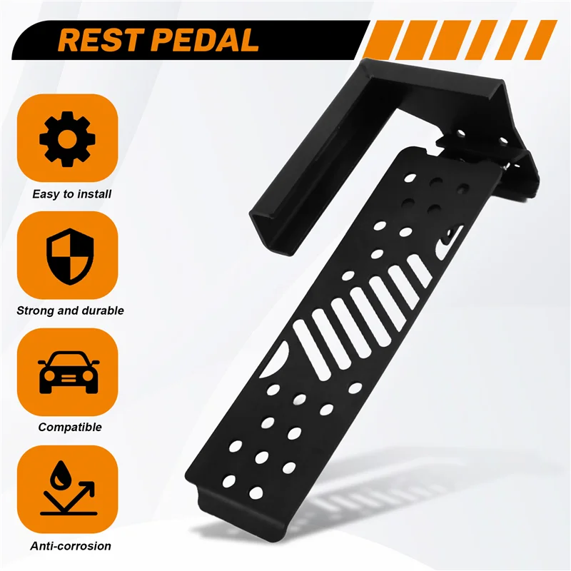 Dead Pedal Driver Foot Rest Left Side Kick Panel For Jeep Wrangler JL JLU 2018 - 2022 Gladiator JT 2020
Dead Pedal Driver Foot Rest Left Side Kick Panel For Jeep Wrangler JL JLU 2018 - 2022 Gladiator JT 2020