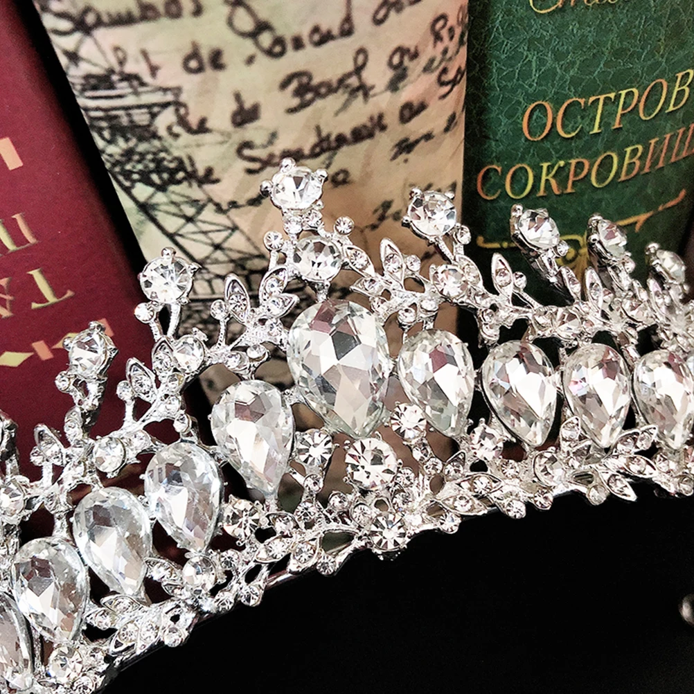 Bride Tiaras Rhinestone Crown Hair Accessory Festzug Wedding Headpieces for Hochzeit Haarschmuck
Bride Tiaras Rhinestone Crown Hair Accessory Festzug Wedding Headpieces for Hochzeit Haarschmuck