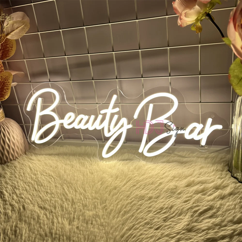 Beauty Bar Neon Led Sign Wall Hanging Art Bedroom Decoration LED Neon Lights Sign Room Bar Culb Pub Party Decor Neon Signs
Beauty Bar Neon Led Sign Wall Hanging Art Bedroom Decoration LED Neon Lights Sign Room Bar Culb Pub Party Decor Neon Signs