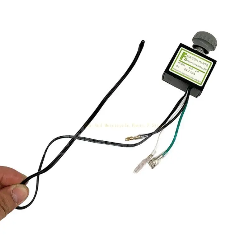 12V / 24V 10A Thermostat for Auto Air Conditioner Evaporator Adjustable Temperature Rotary Switch with
12V / 24V 10A Thermostat for Auto Air Conditioner Evaporator Adjustable Temperature Rotary Switch with
