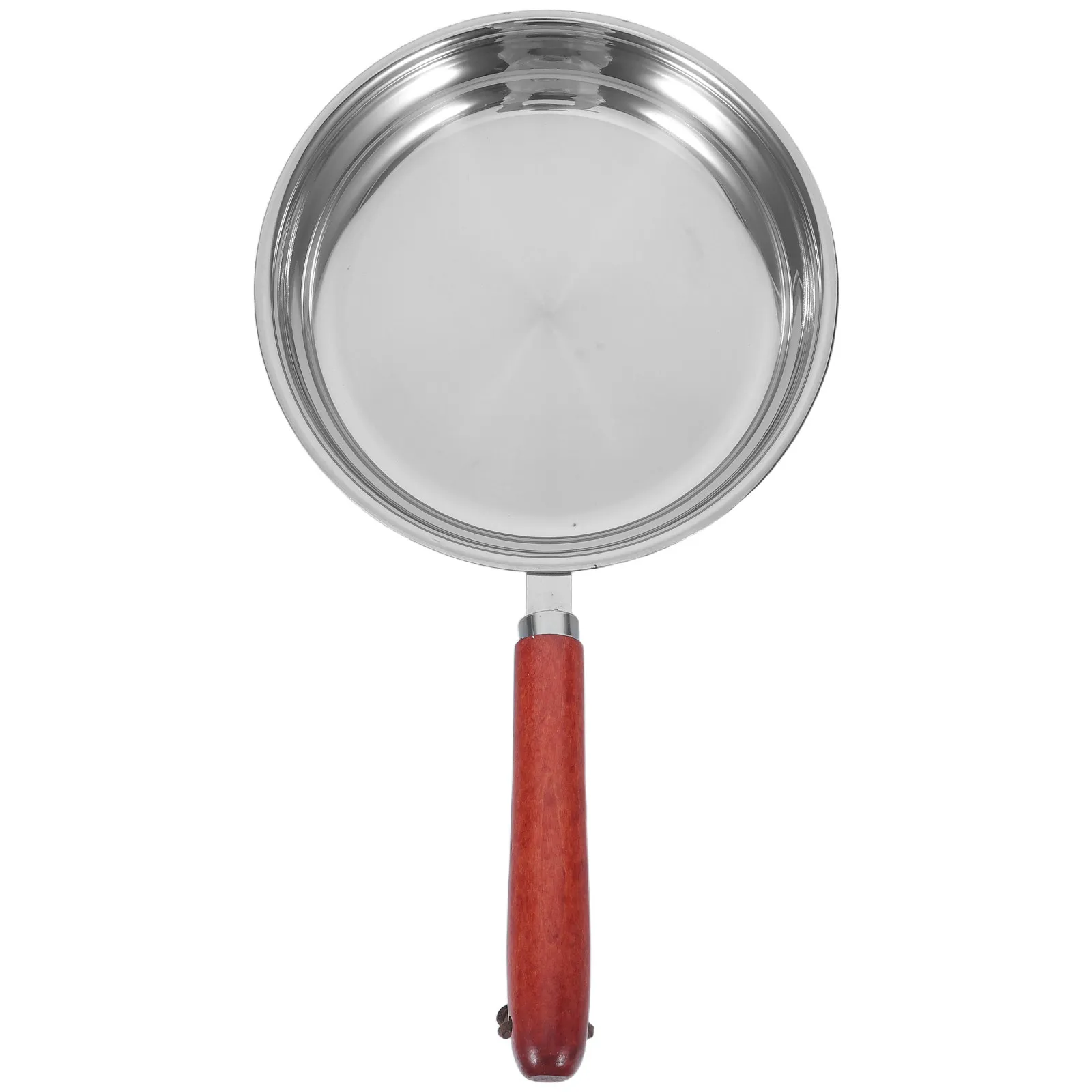 Stainless Steel Flat Bottomed Frying Pan Wood Handle Nonstick Skillet Kitchen Cooking Pan for Pancakes Eggs Steak Breakfast
Stainless Steel Flat Bottomed Frying Pan Wood Handle Nonstick Skillet Kitchen Cooking Pan for Pancakes Eggs Steak Breakfast