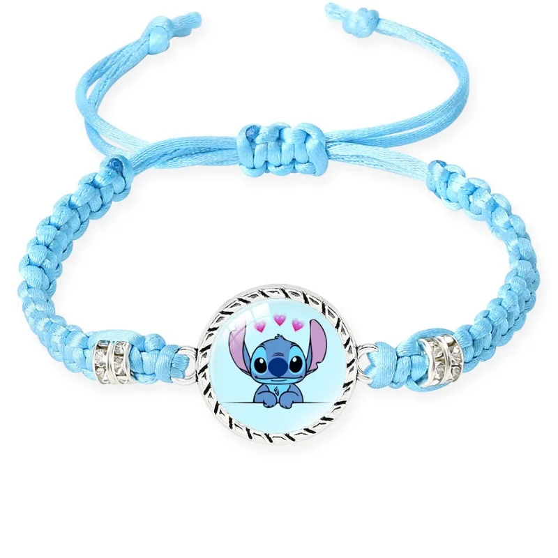 Stitch Bracelet Angel Cute Anime Character Children Hand Accessories Handmade Rope Girlfriend Couple Hand Rope Simple Small Gift
Stitch Bracelet Angel Cute Anime Character Children Hand Accessories Handmade Rope Girlfriend Couple Hand Rope Simple Small Gift