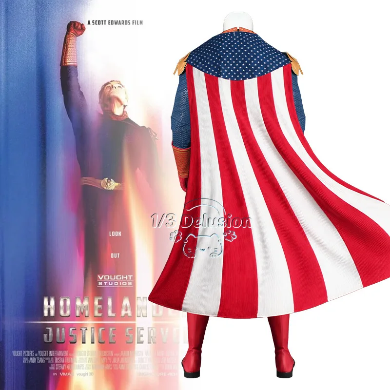 The Boys Season 5 Homelander Cosplay Costume Printed Jumpsuit Halloween Bodysuit Suit Rubber Printed Tight Fitted Outfit
The Boys Season 5 Homelander Cosplay Costume Printed Jumpsuit Halloween Bodysuit Suit Rubber Printed Tight Fitted Outfit