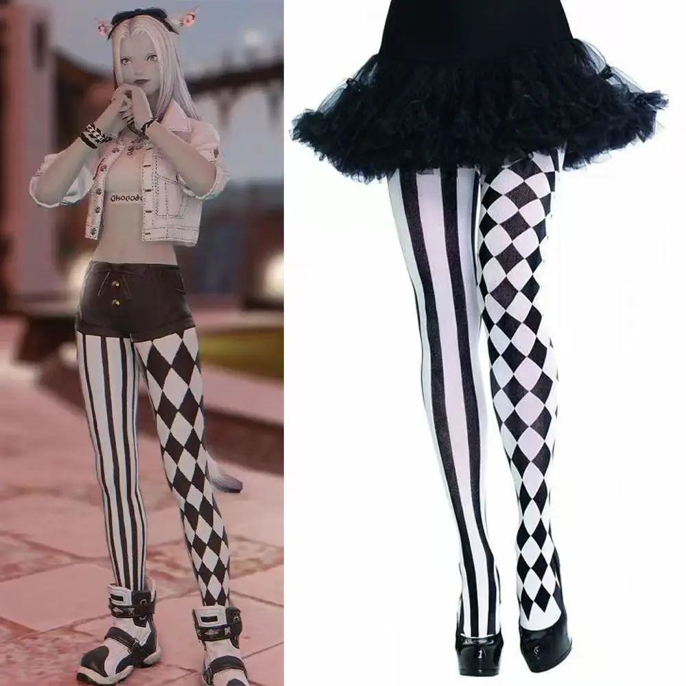 Final Fantasy Rubber Tree Lover Tights Asymmetric Clown Masquerade Socks for Halloween and Christmas Cosplay
Final Fantasy Rubber Tree Lover Tights Asymmetric Clown Masquerade Socks for Halloween and Christmas Cosplay