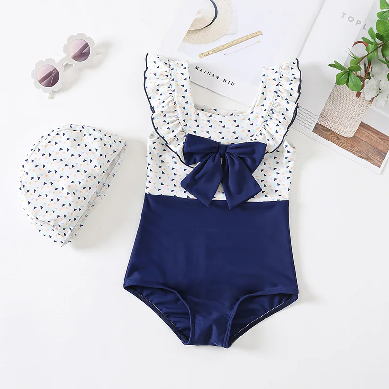 Girls Swimsuit One-piece Bow Fresh Cute Little Girl Hot Spring Quick-drying Swimsuit
Girls Swimsuit One-piece Bow Fresh Cute Little Girl Hot Spring Quick-drying Swimsuit