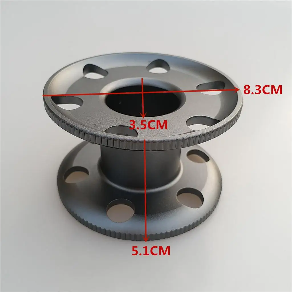 Durable Aluminum Scuba Diver Finger Spool Large Hole Guide Line Reel for Cave Diving and Snorkeling
Durable Aluminum Scuba Diver Finger Spool Large Hole Guide Line Reel for Cave Diving and Snorkeling