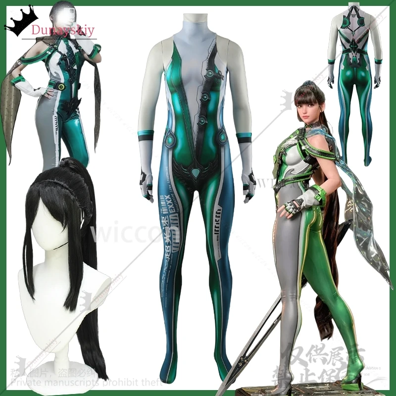 Game Nikke Cosplay Blade Collab Eve Anime Costume 3D Printed Green Sexy Jumpsuit Punk Zentai Bodysuit Y2K Jirai Kei Girls платье
Game Nikke Cosplay Blade Collab Eve Anime Costume 3D Printed Green Sexy Jumpsuit Punk Zentai Bodysuit Y2K Jirai Kei Girls платье