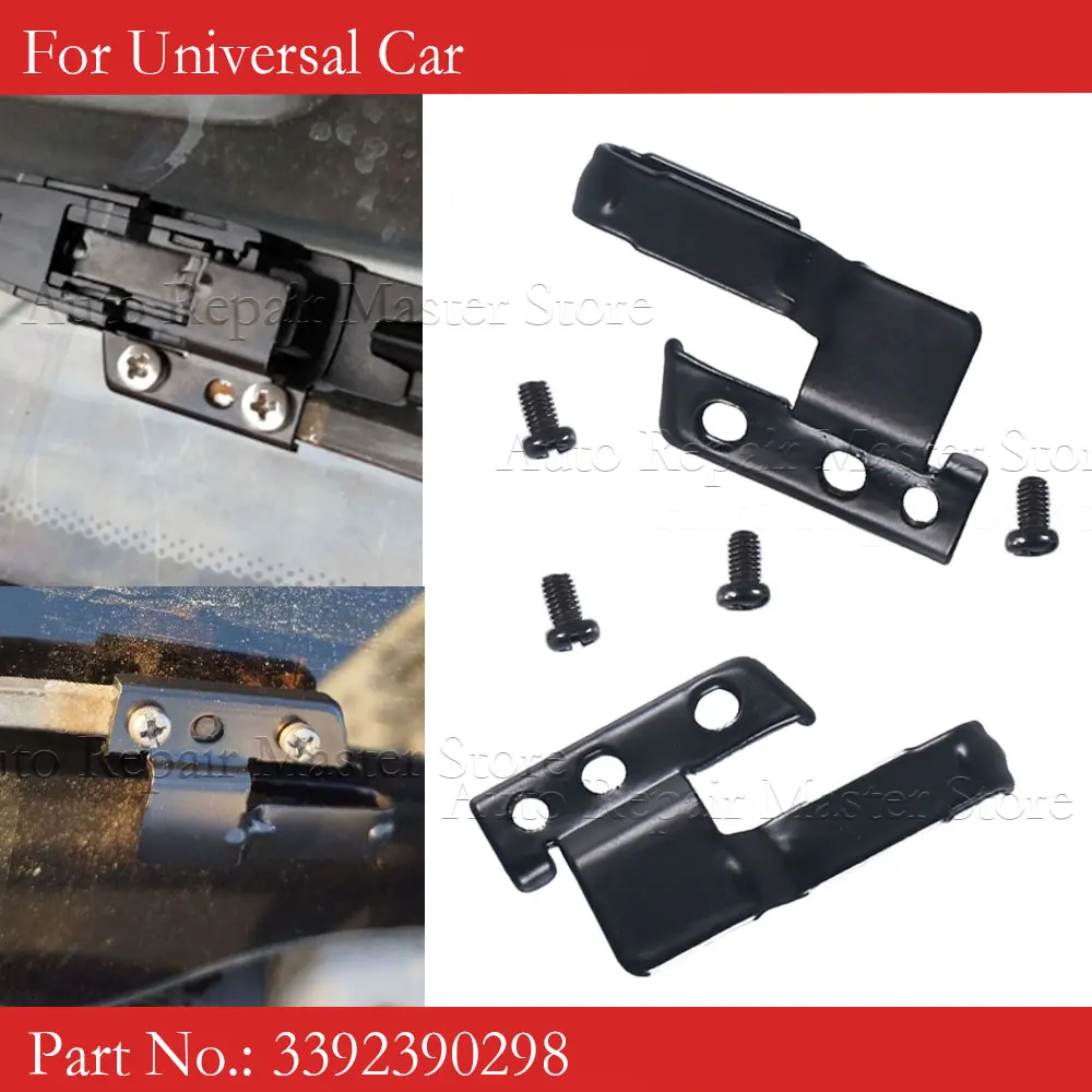 2Set For Universal Car Windshield Wiper Adapter Assembly Accessories Black Blade Arm Kit Mounting 3392390298 Durable 89221001
2Set For Universal Car Windshield Wiper Adapter Assembly Accessories Black Blade Arm Kit Mounting 3392390298 Durable 89221001