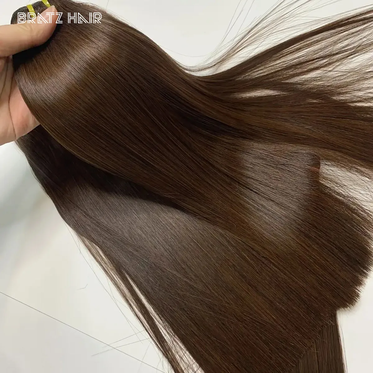 Вьетнамская супер двойная кость, прямая # 4 пучка коричневых человеческих волос для наращивания волос 13x4, фронтальная застежка 4x4 для изготовления париков
Вьетнамская супер двойная кость, прямая # 4 пучка коричневых человеческих волос для наращивания волос 13x4, фронтальная застежка 4x4 для изготовления париков