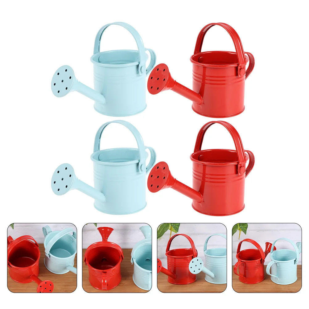 4 Pcs Spray Bottle Tin Watering Can Gardening Cans Device Red Iron Household Pot Child
4 Pcs Spray Bottle Tin Watering Can Gardening Cans Device Red Iron Household Pot Child