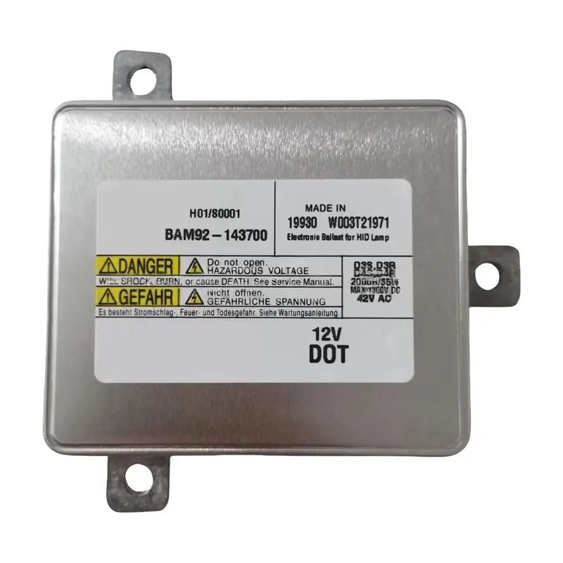 AB16-Xenon Headlight Ballast BAM92-143700 W003T21971 D3S For
AB16-Xenon Headlight Ballast BAM92-143700 W003T21971 D3S For