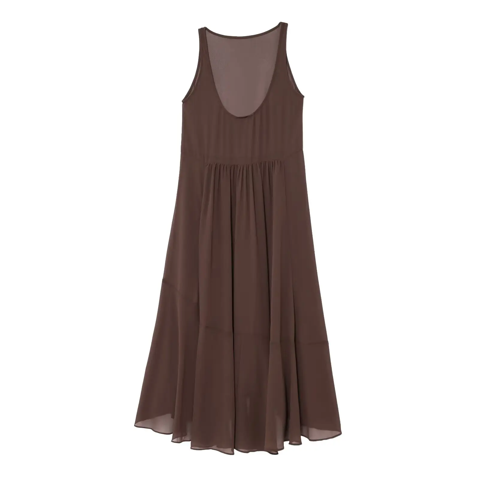 Women's new chic fashion Split design loose Drooping pleated chiffon MIDI dress retro sleeveless backless women's dress
Women's new chic fashion Split design loose Drooping pleated chiffon MIDI dress retro sleeveless backless women's dress