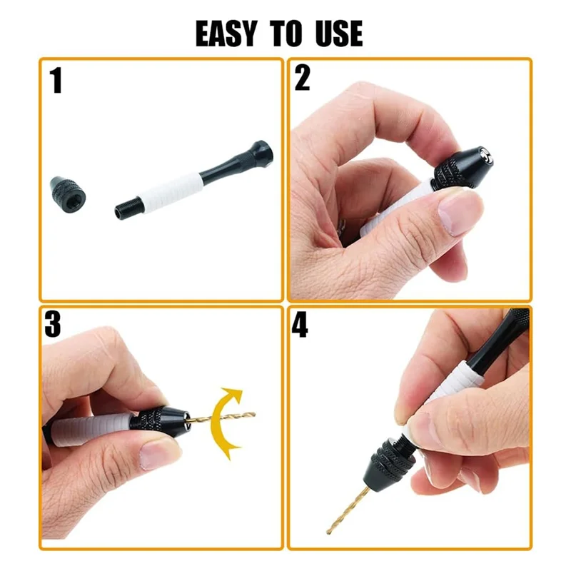 B08B-Pin Vise Hand Drill Manual Drills W/25Pcs Drill Bits (0.5Mm-3Mm) -Rotary Hobby Drill For Jewelry Making, Wood
B08B-Pin Vise Hand Drill Manual Drills W/25Pcs Drill Bits (0.5Mm-3Mm) -Rotary Hobby Drill For Jewelry Making, Wood