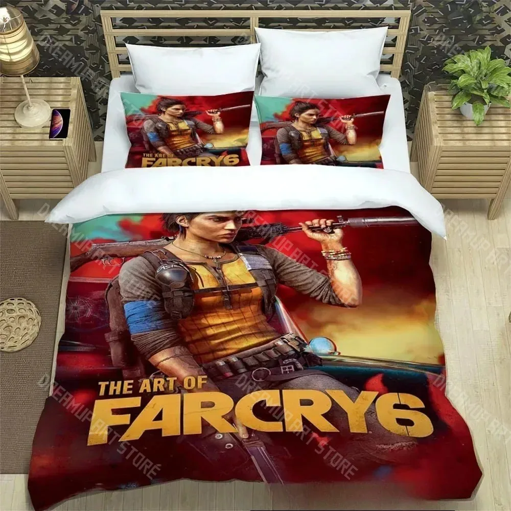 Игра Far Cry пододеяльник наволочка комплект постельного белья для взрослых мальчиков и девочек украшение для спальни детский подарок одинарный двойной размер
Игра Far Cry пододеяльник наволочка комплект постельного белья для взрослых мальчиков и девочек украшение для спальни детский подарок одинарный двойной размер