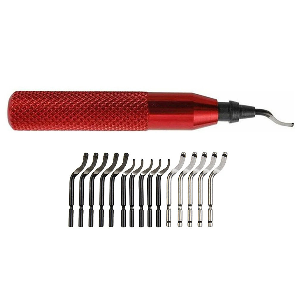 RB3000 Hand Deburring Tool Kit Includes 16 Blades for Wood Stainless Steel and Small Holes Perfect for DIY Projects
RB3000 Hand Deburring Tool Kit Includes 16 Blades for Wood Stainless Steel and Small Holes Perfect for DIY Projects