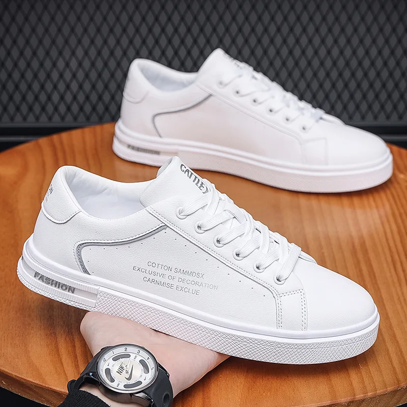 Lightweight Breathable Men Sports Shoes New Summer Versatile Fashion Board Shoes Sneakers Low-top Soft-soled Student White Shoes
Lightweight Breathable Men Sports Shoes New Summer Versatile Fashion Board Shoes Sneakers Low-top Soft-soled Student White Shoes
