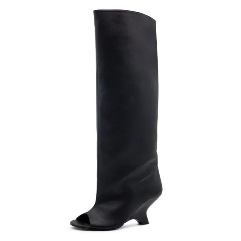 2024 European And American Niche Design Fish Mouth Shaped And Long Boots Women's Fashion Versatile Cool Boots Tube Long Boots
2024 European And American Niche Design Fish Mouth Shaped And Long Boots Women's Fashion Versatile Cool Boots Tube Long Boots