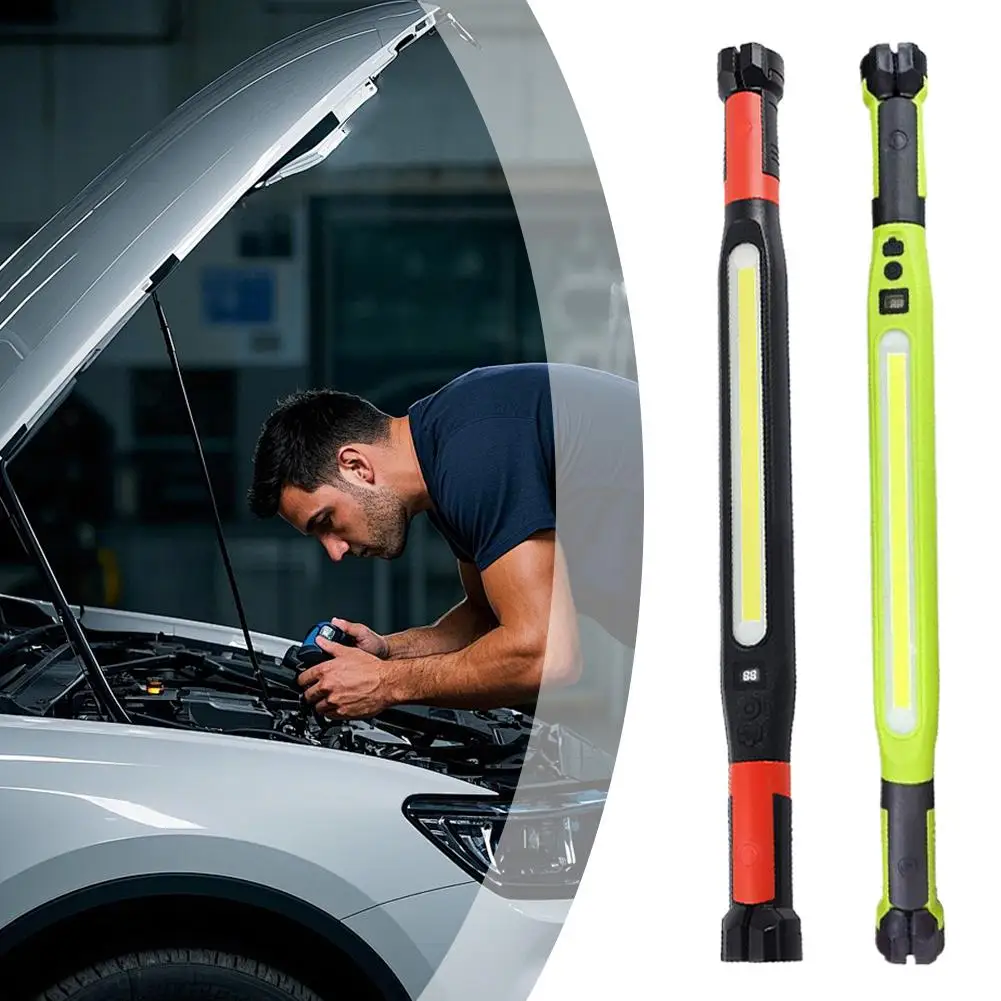 Rechargeable LED Mechanic Work Light With Hook Adjustable Brightness Emergency Lamp 360 Degree Swivel Flashlight For Car Repair
Rechargeable LED Mechanic Work Light With Hook Adjustable Brightness Emergency Lamp 360 Degree Swivel Flashlight For Car Repair