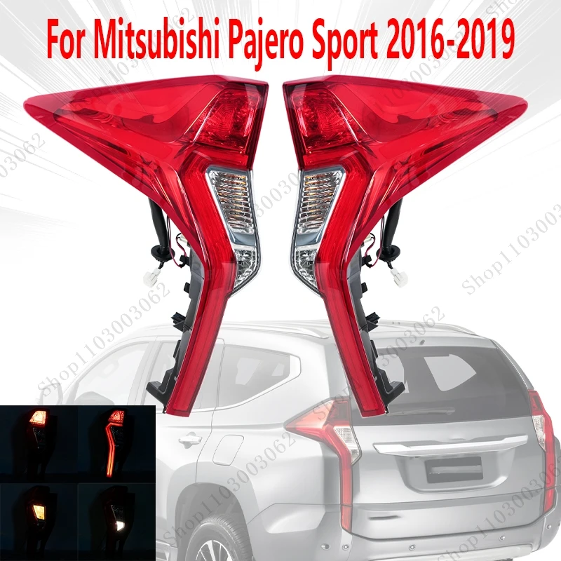Задний фонарь в сборе для Mitsubishi Pajero Sport 2016-2019 8330B001 8330B002 Автомобильный внешний указатель поворота стоп-сигнал стоп-сигнал
Задний фонарь в сборе для Mitsubishi Pajero Sport 2016-2019 8330B001 8330B002 Автомобильный внешний указатель поворота стоп-сигнал стоп-сигнал