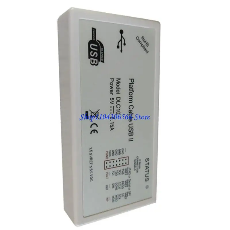 02DD DLC10 Xilinx Platform Cable USB Ⅱ Upgrade of DLC9 Download Jtag Programmer for FPGA CPLD New CY7C68013A Chip with Cables
02DD DLC10 Xilinx Platform Cable USB Ⅱ Upgrade of DLC9 Download Jtag Programmer for FPGA CPLD New CY7C68013A Chip with Cables