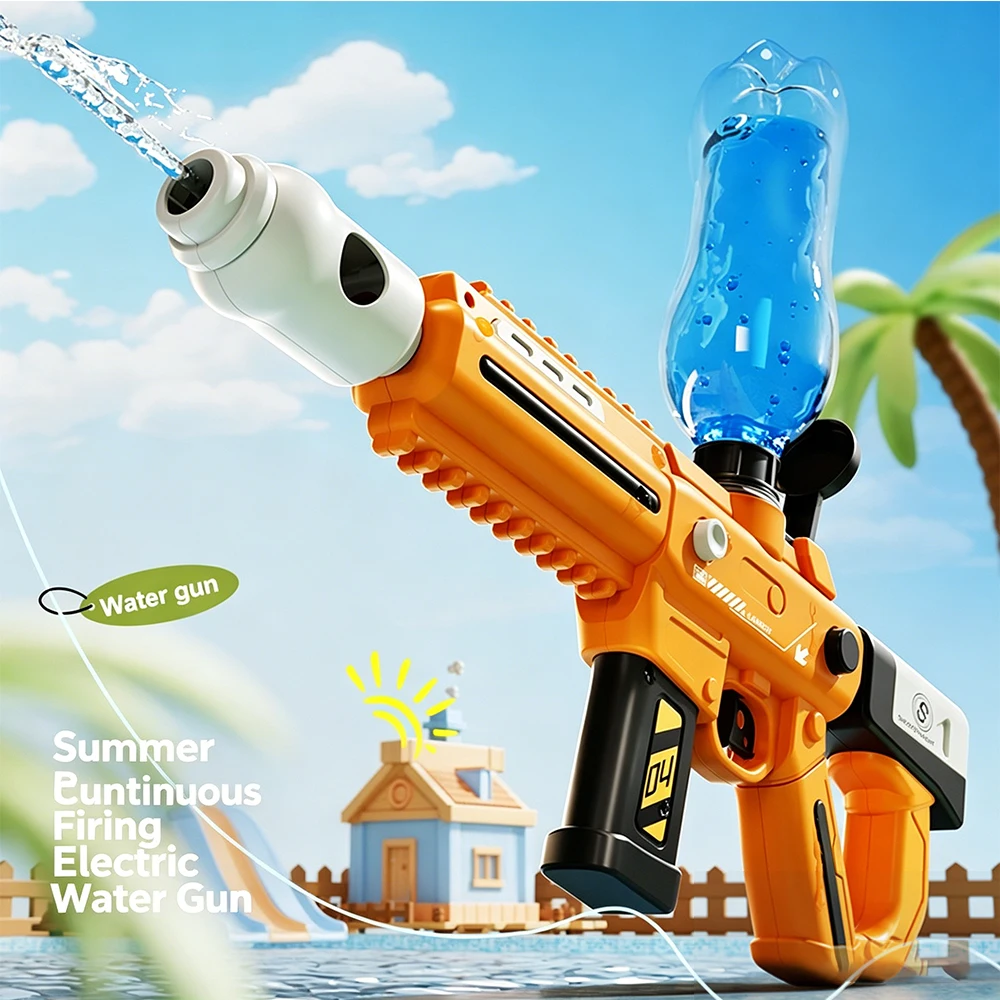 Electric Automatic Water Storage Gun Toys Portable Children Summer Beach Outdoor Fight Fantasy Spray Gun Toys Boy Kid Adult Game
Electric Automatic Water Storage Gun Toys Portable Children Summer Beach Outdoor Fight Fantasy Spray Gun Toys Boy Kid Adult Game