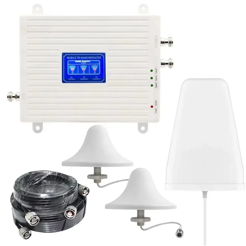 3G 4G 5G LTE Mobile Signal Booster Cellular Network Repeater Amplifier
3G 4G 5G LTE Mobile Signal Booster Cellular Network Repeater Amplifier