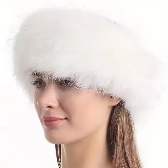 New Women Winter Faux Fur Headband Solid Color Thick Ear Warmer Headband Ear Protector Soft Coldproof Furry Headband Ski Hats
New Women Winter Faux Fur Headband Solid Color Thick Ear Warmer Headband Ear Protector Soft Coldproof Furry Headband Ski Hats