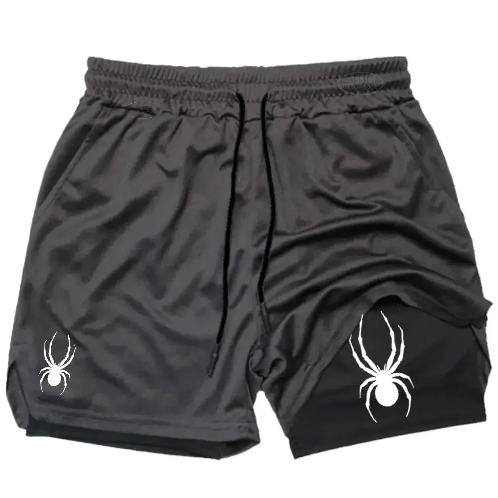 New Spider-Man sports shorts for fashionable summer gym running shorts jogging casual sportswear fitness double-layered shorts
New Spider-Man sports shorts for fashionable summer gym running shorts jogging casual sportswear fitness double-layered shorts