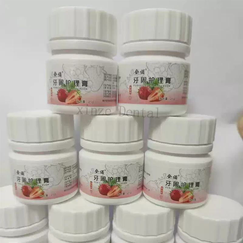  2box=50g Dentistry Periodontal Ointment Nursing Strawberry Flavor for Oral Cavity Repair Hygiene Material Lab Tools
2box=50g Dentistry Periodontal Ointment Nursing Strawberry Flavor for Oral Cavity Repair Hygiene Material Lab Tools
