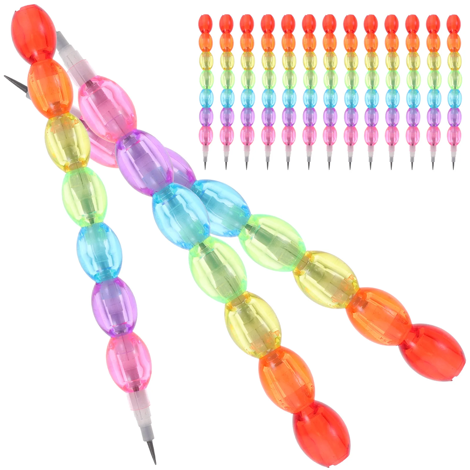 16 Pcs Egg Pencil Kids Plastic Pencils Flexible Multi-use Colored for Halloween Girl Students Stationery Adorable
16 Pcs Egg Pencil Kids Plastic Pencils Flexible Multi-use Colored for Halloween Girl Students Stationery Adorable