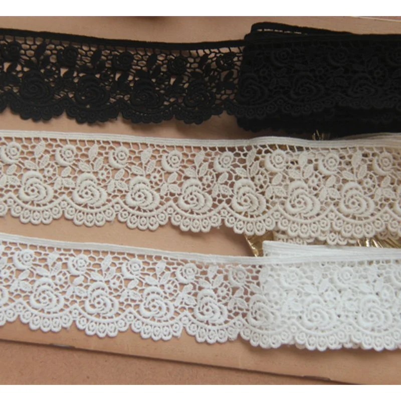 4.5CM Wide, Vintage Lace, Water-soluble Cotton Thread Embroidery Lace Fabric, Handmade DIY Wedding Dress Clothing Accessories
4.5CM Wide, Vintage Lace, Water-soluble Cotton Thread Embroidery Lace Fabric, Handmade DIY Wedding Dress Clothing Accessories