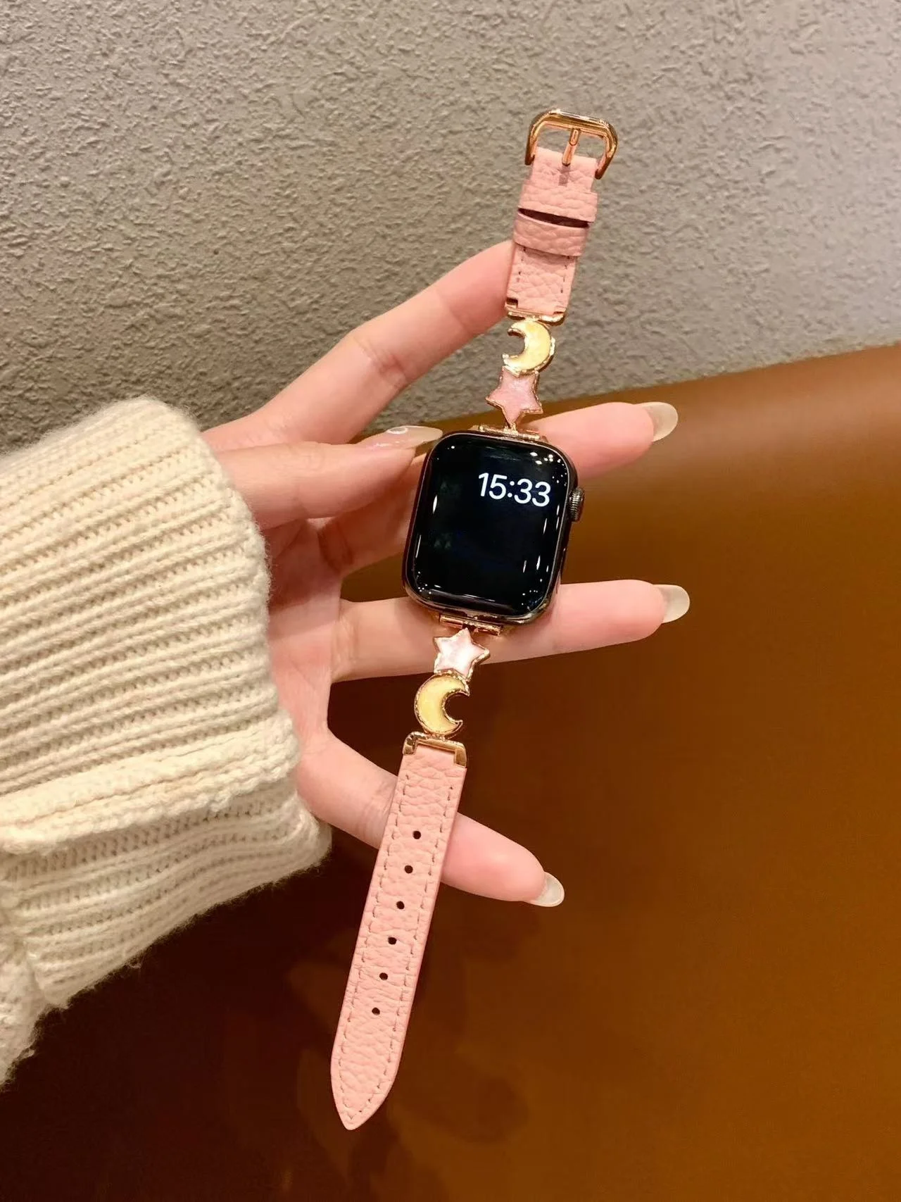 Newest leather loop For Apple Watch band women 11/10/9/8/7/6/5/4/3/2/1 SE 38mm 40mm 41mm 42mm 44mm 45mm 46mm 49mm Strap
Newest leather loop For Apple Watch band women 11/10/9/8/7/6/5/4/3/2/1 SE 38mm 40mm 41mm 42mm 44mm 45mm 46mm 49mm Strap