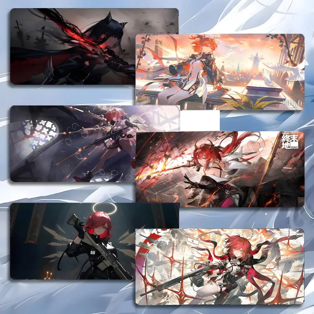 game tactical A-Arknights Mouse Pad Mousepad Large Gaming LockEdge Thickened PC Table Desk Mat