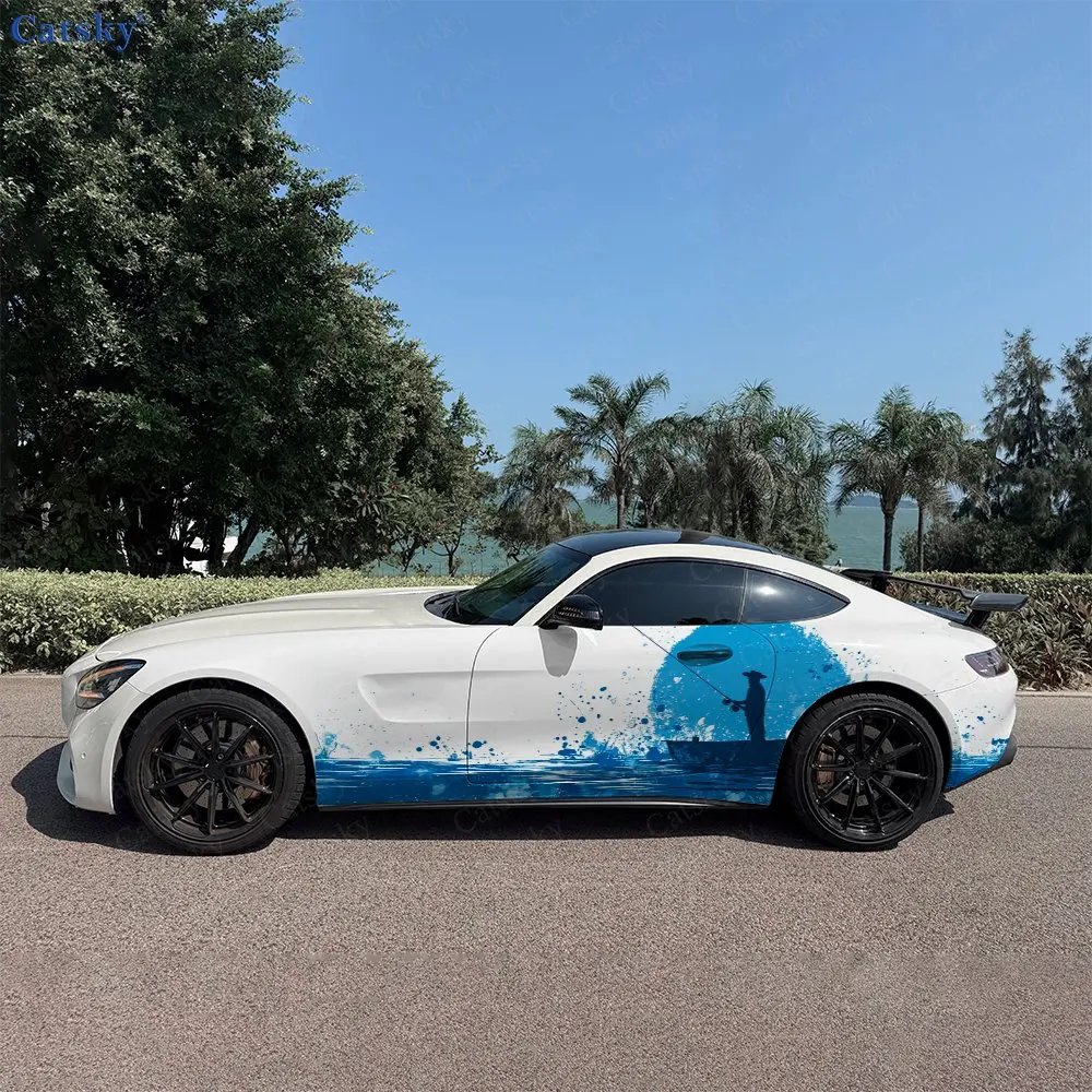 2pcs Serene Lakeside Fishing Car Side Wraps, Self-Adhesive PVC Waterproof & Scratch-Resistant Stickers, Car Accessory Gift
2pcs Serene Lakeside Fishing Car Side Wraps, Self-Adhesive PVC Waterproof & Scratch-Resistant Stickers, Car Accessory Gift