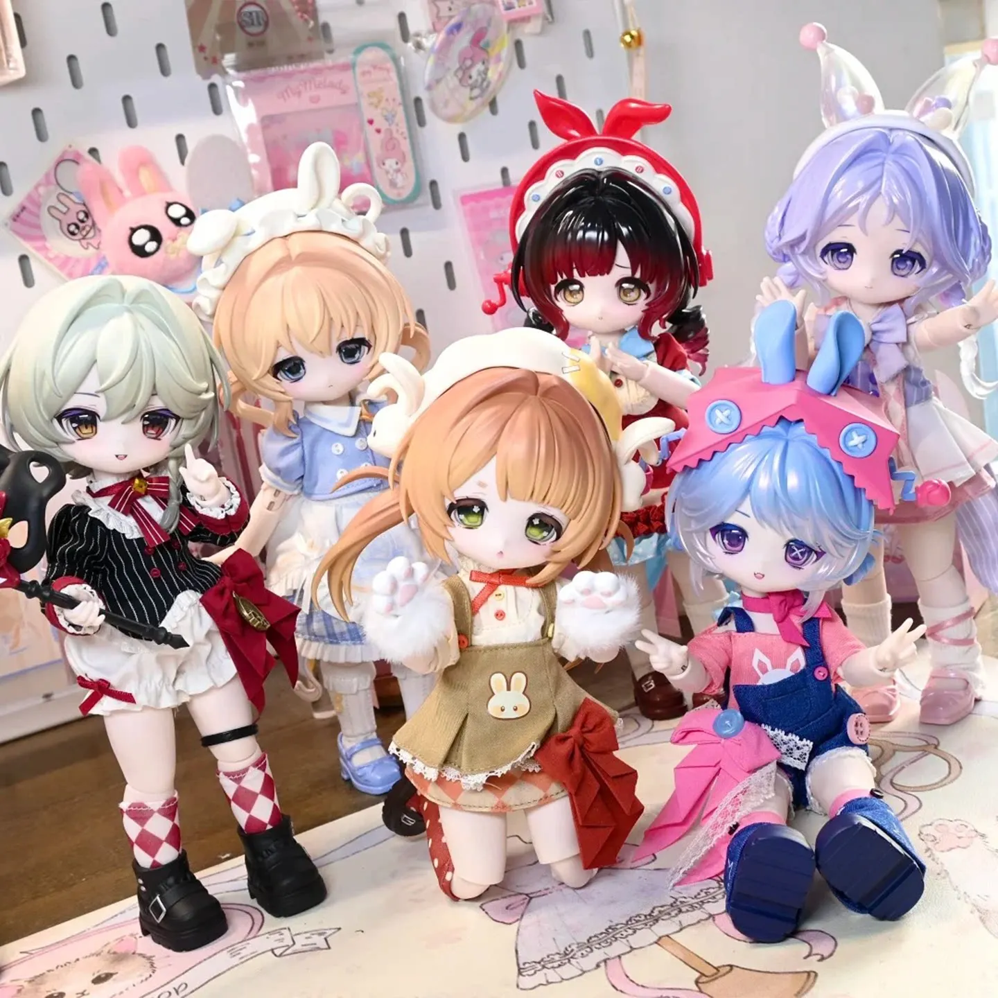 Come4free Bonnie Bunny Dream Box Series Blind Box Kawaii BJD Anime Doll Movable Collection Toy Joint Figure Desktop Model Gift
Come4free Bonnie Bunny Dream Box Series Blind Box Kawaii BJD Anime Doll Movable Collection Toy Joint Figure Desktop Model Gift