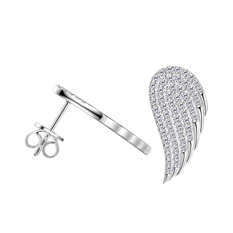 ZFSILVER модные серьги из серебра 925 пробы, классические серьги с муассанитом 0,5 карата, классические угловые серьги с крыльями для очаровательных женщин, аксессуары, ювелирные изделия, подарок EMO-476
ZFSILVER модные серьги из серебра 925 пробы, классические серьги с муассанитом 0,5 карата, классические угловые серьги с крыльями для очаровательных женщин, аксессуары, ювелирные изделия, подарок EMO-476