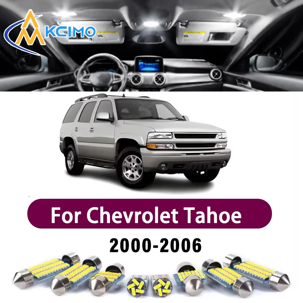 High-Quality Light Bulb For Chevrolet Tahoe 2000-2006 Premium Easy Install Bright Interior Reading Error-Free Safer LED Lights
High-Quality Light Bulb For Chevrolet Tahoe 2000-2006 Premium Easy Install Bright Interior Reading Error-Free Safer LED Lights