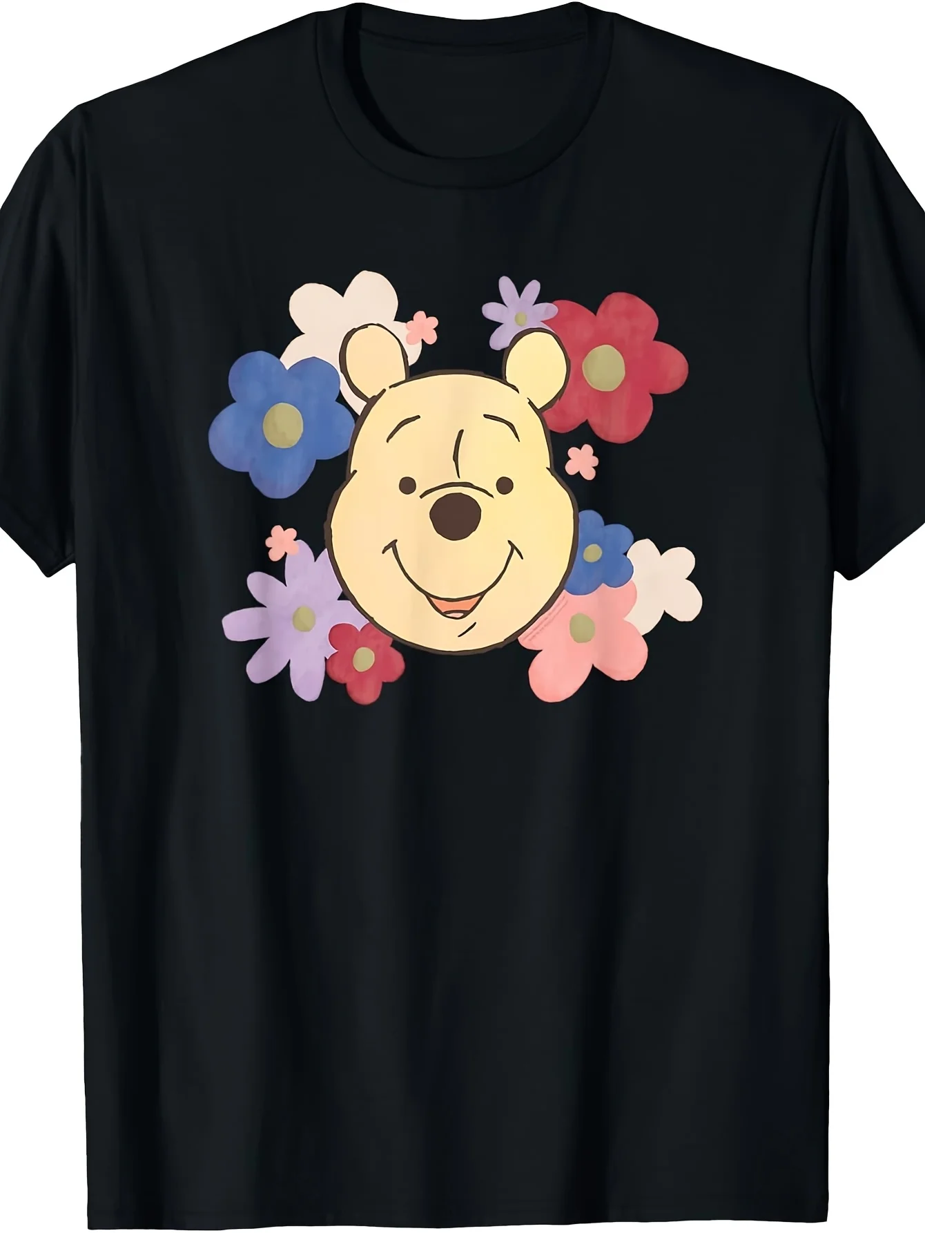 Disney's 2026 Summer Winnie The Pooh 100% Pure Cotton Printed T-shirt for Men and Women's Outdoor Casual Breathable Tops
Disney's 2026 Summer Winnie The Pooh 100% Pure Cotton Printed T-shirt for Men and Women's Outdoor Casual Breathable Tops