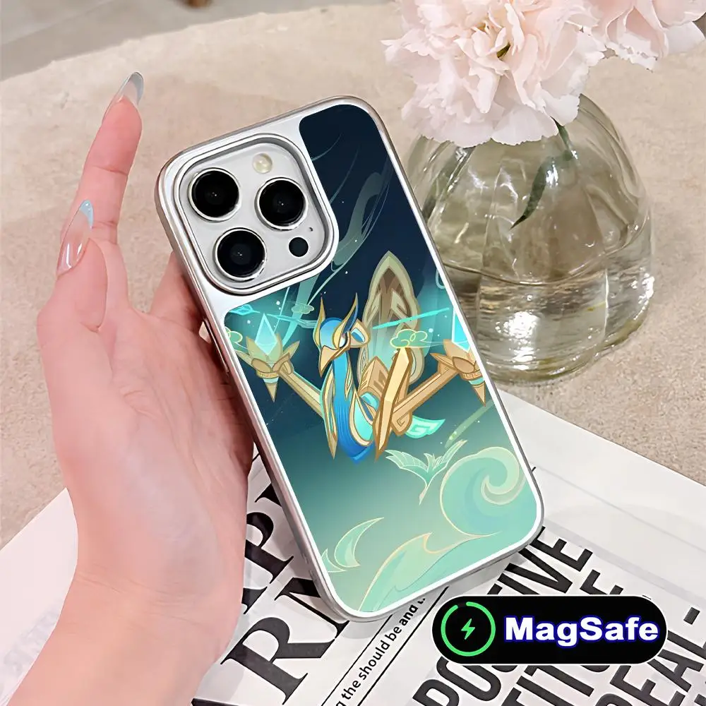 Game GI Xianyun Silver Plating Magsafe Mobile Phone Case for iPhone 17 16 15 14 13 12 11 Air Pro Max Plus Colorful Cover
Game GI Xianyun Silver Plating Magsafe Mobile Phone Case for iPhone 17 16 15 14 13 12 11 Air Pro Max Plus Colorful Cover