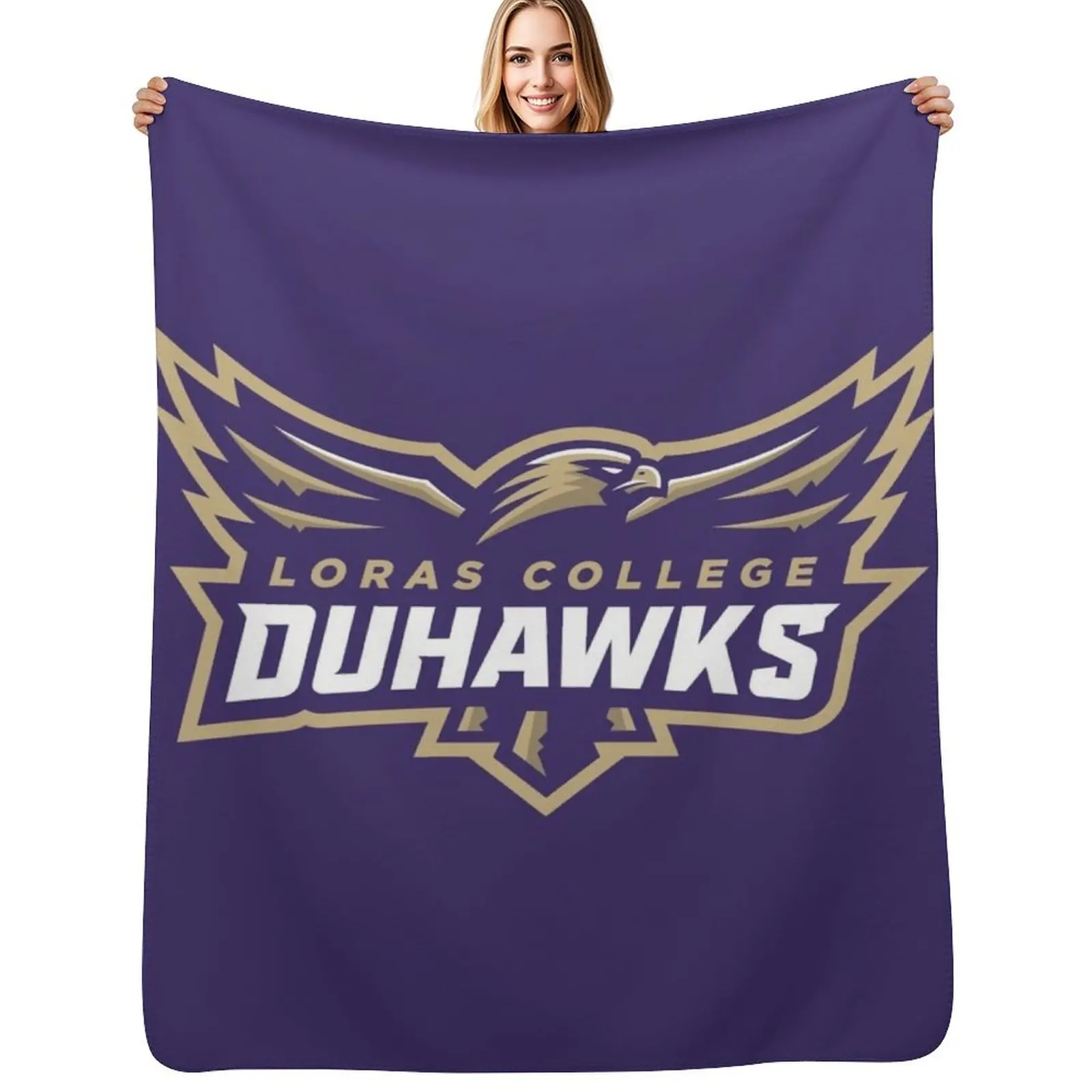 Loras College duhawks Throw Blanket Stylish Decor Blanket Gift for Friends Roommate
Loras College duhawks Throw Blanket Stylish Decor Blanket Gift for Friends Roommate