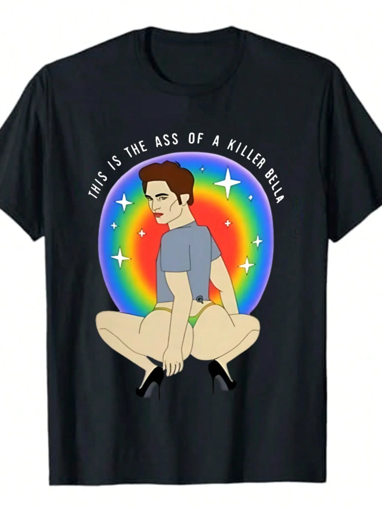 Men'S Funny Retro T-Shirt - Black Casual Loose Fit Short Sleeve Crew Neck Cotton Perfect for Casual Attire
Men'S Funny Retro T-Shirt - Black Casual Loose Fit Short Sleeve Crew Neck Cotton Perfect for Casual Attire