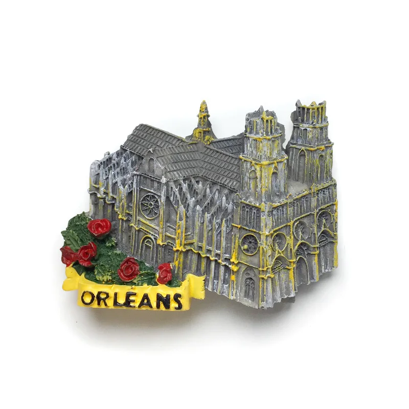 France Orléans Sainte-Croix Cathedral 3D Resin Fridge Magnet, Aimants Frigo Strong Magnet Cute Home Decor Items Petit Cadeau
France Orléans Sainte-Croix Cathedral 3D Resin Fridge Magnet, Aimants Frigo Strong Magnet Cute Home Decor Items Petit Cadeau