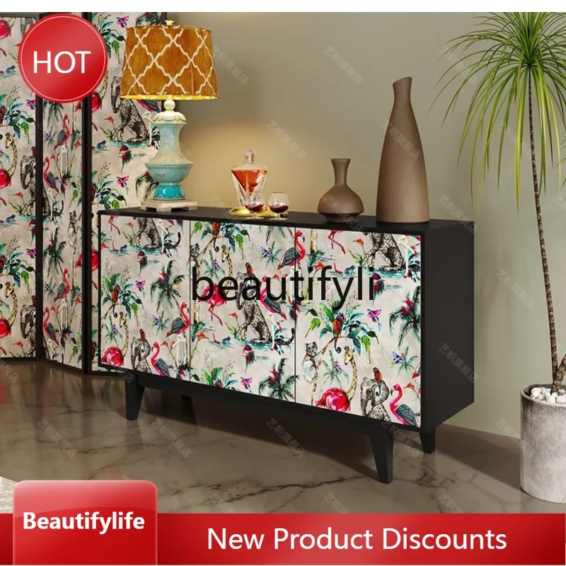 07 French Retro Painted Entryway Cabinet Living Room Solid Wood Light Luxury Designer Storage Sideboard
07 French Retro Painted Entryway Cabinet Living Room Solid Wood Light Luxury Designer Storage Sideboard