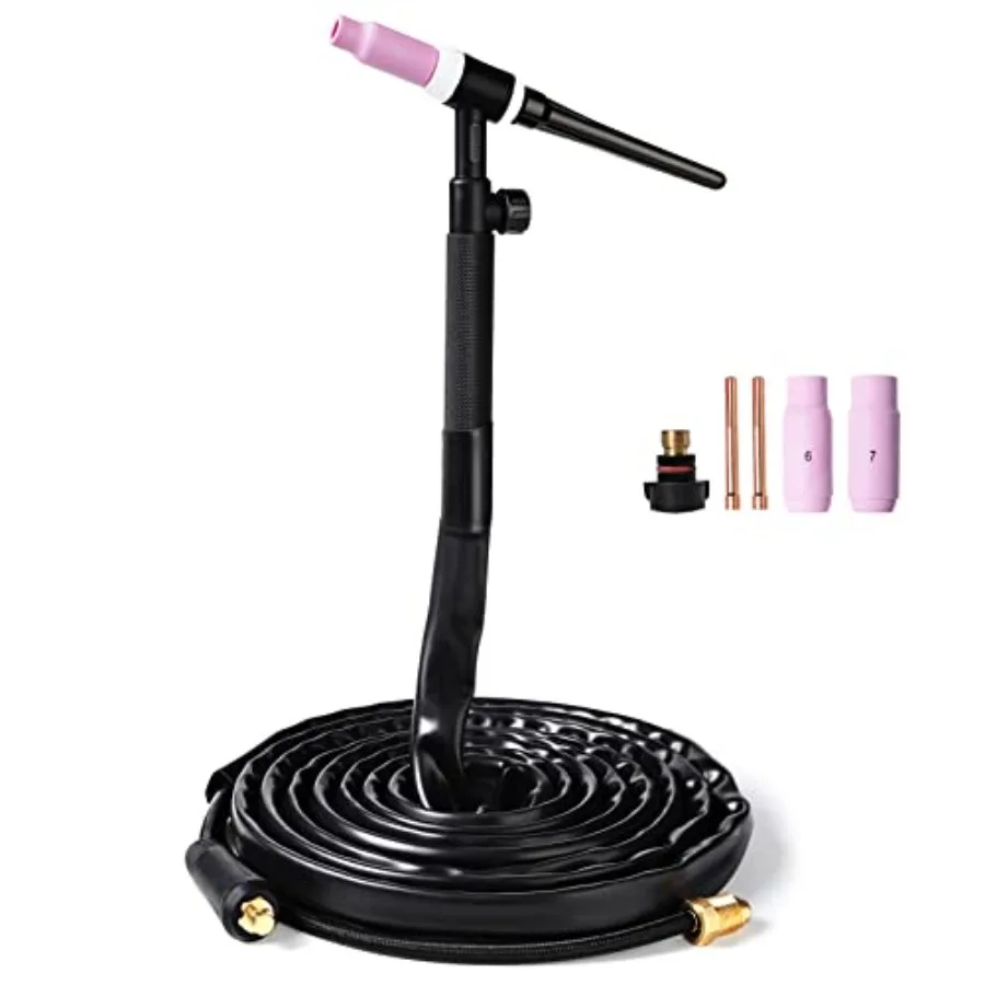 Сварочная горелка TIG17V с воздушным охлаждением, аргоновая, 150А, с кабелем 13 футов, разъемом mm Plug, WP17V Lift TIG
Сварочная горелка TIG17V с воздушным охлаждением, аргоновая, 150А, с кабелем 13 футов, разъемом mm Plug, WP17V Lift TIG