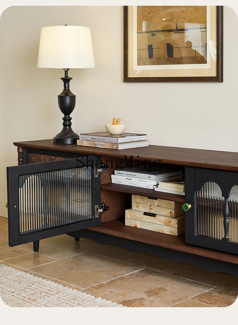 CL solid wood TV cabinet living room home locker medium antique storage TV cabinet
CL solid wood TV cabinet living room home locker medium antique storage TV cabinet