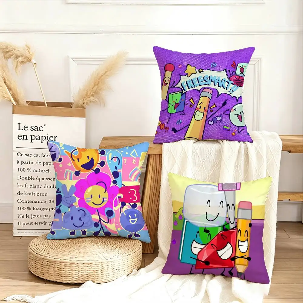 Bfdi B-Battle For Dream Island Various Sizes Square Pillow Case For Car Home Bedchamber Decor
Bfdi B-Battle For Dream Island Various Sizes Square Pillow Case For Car Home Bedchamber Decor