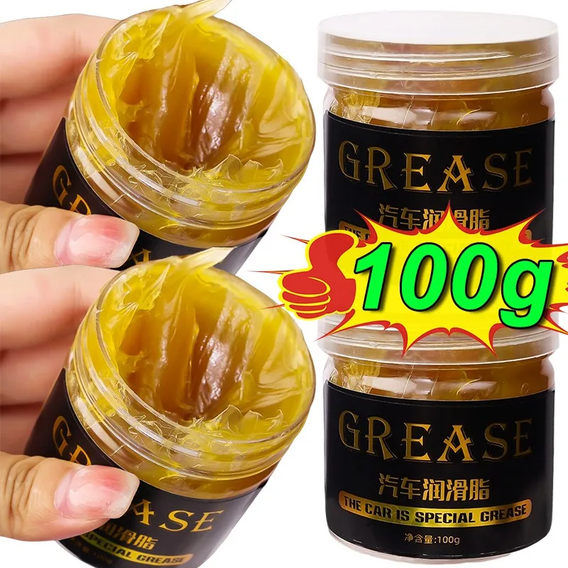100g High Low-Temperature Resistance Yellow Grease Waterproof Car Bearing Lubricant Auto Hub Bearings Lubricating Oil Grease
100g High Low-Temperature Resistance Yellow Grease Waterproof Car Bearing Lubricant Auto Hub Bearings Lubricating Oil Grease