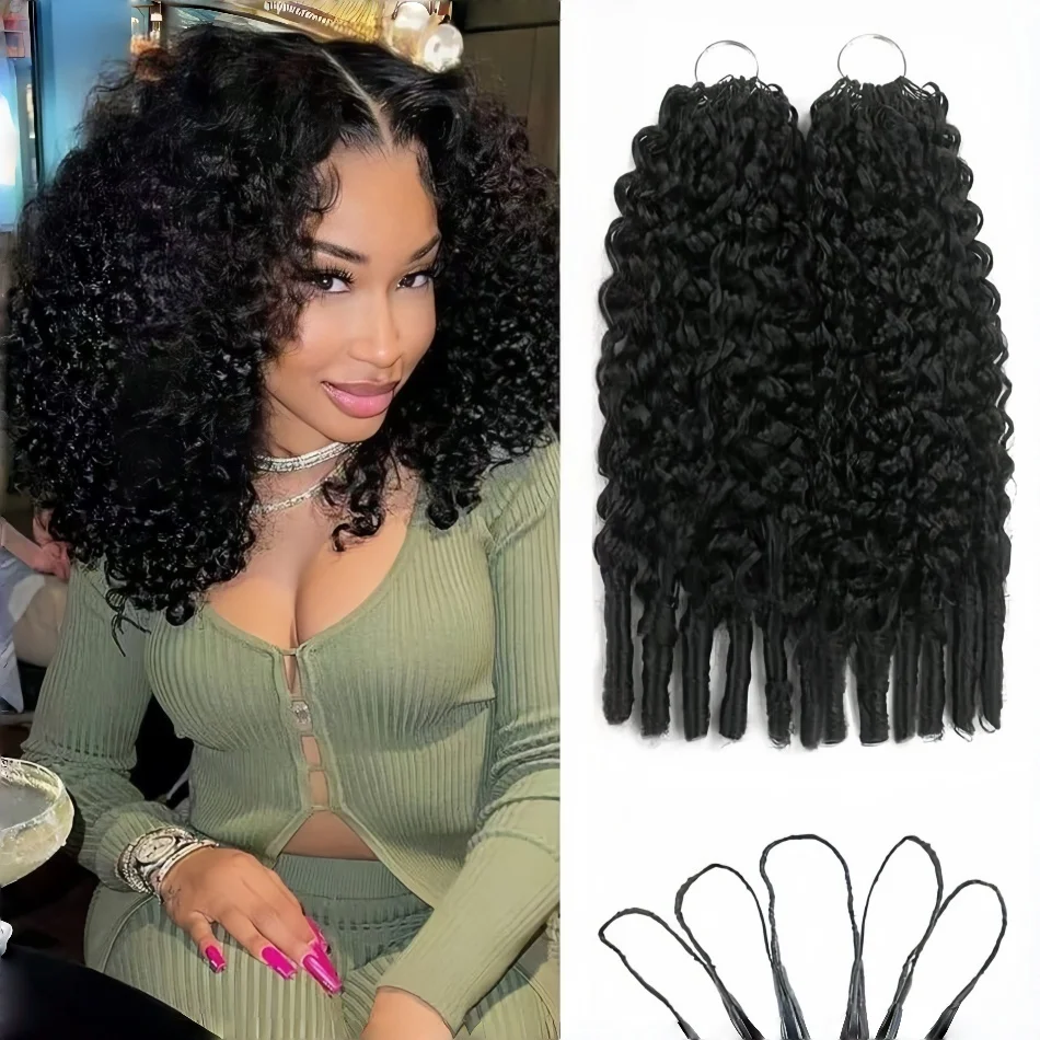 Бирманские кудрявые волосы для крючкового плетения, без узлов, предварительно разделенные, наращенные волосы с эффектом перьев, 100% натуральные волосы для чернокожих женщин
Бирманские кудрявые волосы для крючкового плетения, без узлов, предварительно разделенные, наращенные волосы с эффектом перьев, 100% натуральные волосы для чернокожих женщин