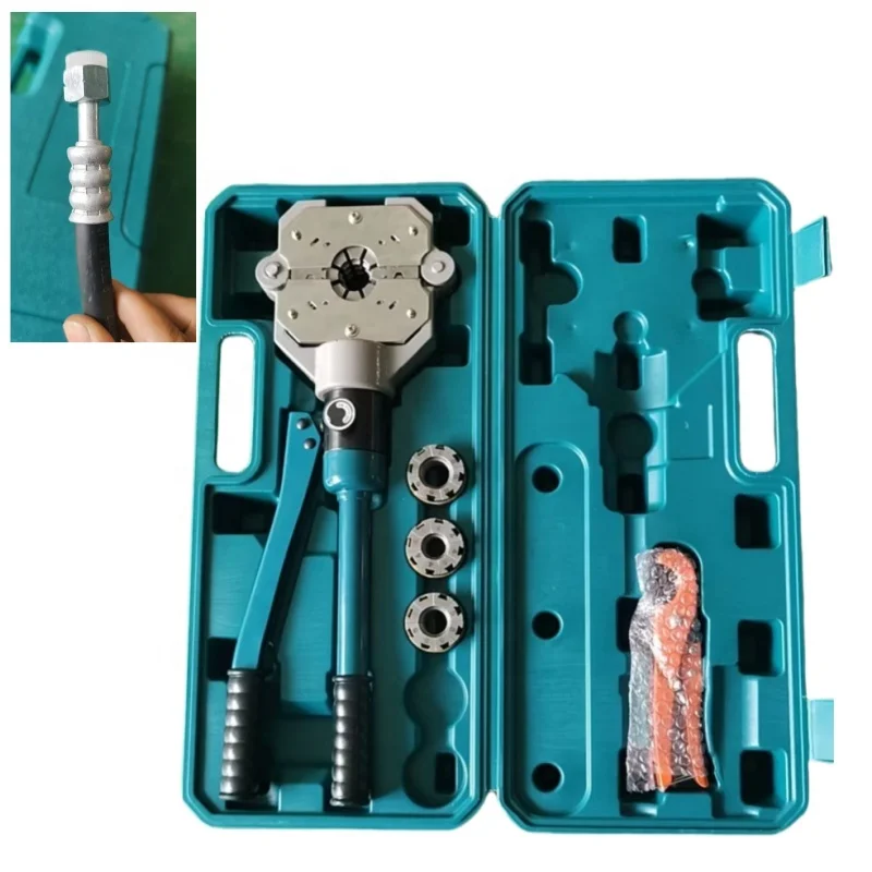 Hydraulic AC Pipe Repair Tool Box with Manual Pump Motor and PLC-Core Components for Air Conditioning Press Tool
Hydraulic AC Pipe Repair Tool Box with Manual Pump Motor and PLC-Core Components for Air Conditioning Press Tool